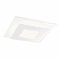 Sonneman 2727.98 Offset Contemporary Textured White LED Ceiling Light Fixture - alt