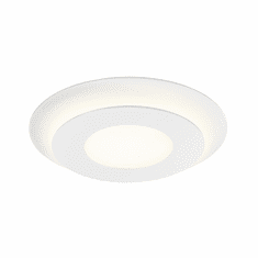 Sonneman 2729.98 Offset Modern Textured White LED Flush Lighting