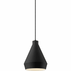 Sonneman 2750.25-E Koma Satin Black Mini Drop Lighting