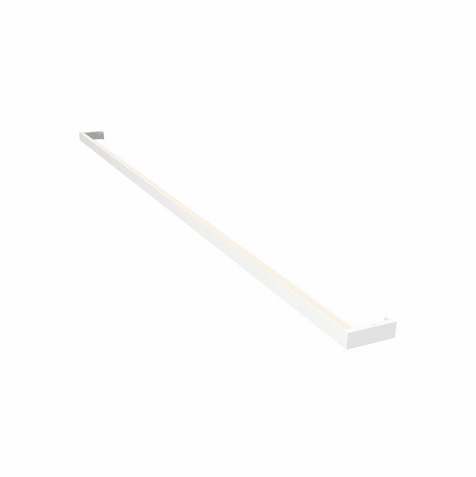 Sonneman 2812.03-6 Thin-Line Modern Satin White LED Two-Sided 72" Wall Bar / Lighting Sconce