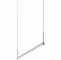 Sonneman 2818.03-3 Thin-Line Contemporary Satin White LED Two-Sided 36" Kitchen Island Light Fixture - alt