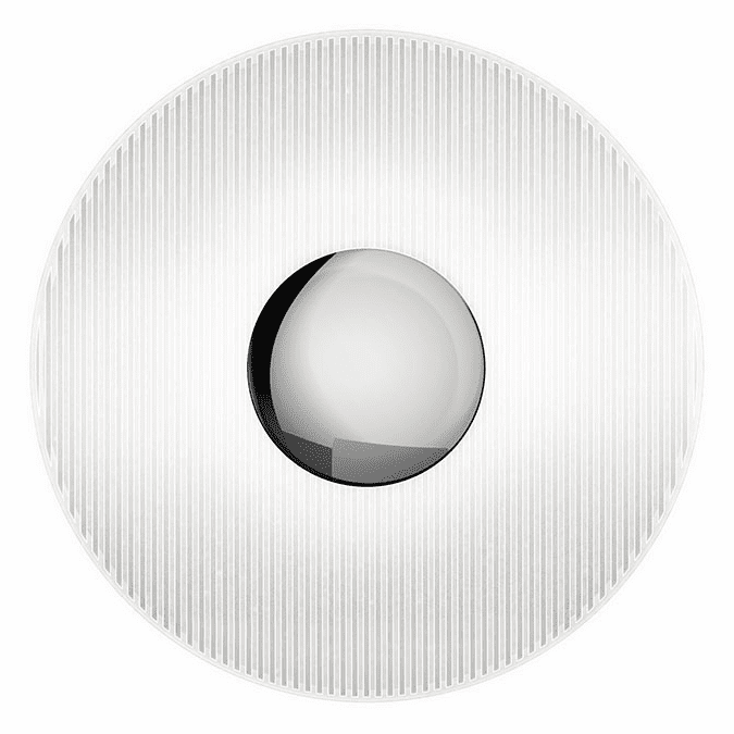 Sonneman 3110.01E Meclisse Contemporary Polished Chrome LED Wall Sconce