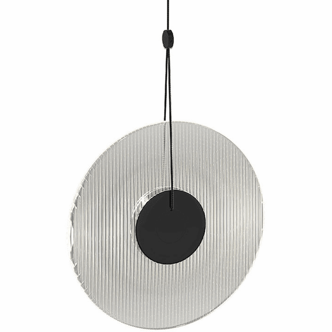 Sonneman 3111.25C Meclisse Modern Satin Black LED Mini Hanging Lamp