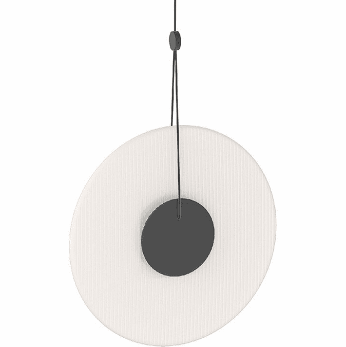 Sonneman 3111.25E Meclisse Contemporary Satin Black LED Mini Hanging Light