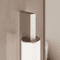 Sonneman 3831.25 Keel Contemporary Satin Black LED 22" Bathroom Wall Light Fixture - alt