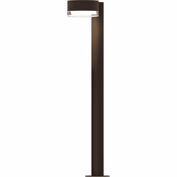 Sonneman 7305.PC.FH.72.WL REALS Modern Low Voltage Textured Bronze LED Exterior Bollard Landscaping Light