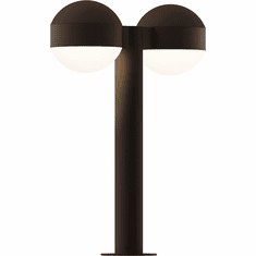 Sonneman 7306.DC.DL.72.WL REALS Modern Low Voltage Textured Bronze LED Exterior Bollard Landscape Lighting