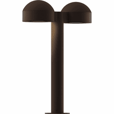 Sonneman 7306.DC.PL.72.WL REALS Modern Low Voltage Textured Bronze LED Exterior Bollard Landscape Light Fixture