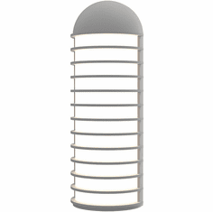 Sonneman 7401.74-WL Lighthouse Modern Textured Gray LED Exterior 15" Light Sconce