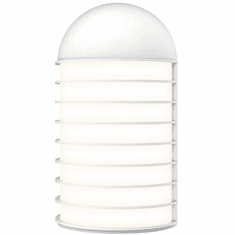 Sonneman 7404.98-WL Lighthouse Modern Textured White LED Exterior 15" Wall Sconce Lighting