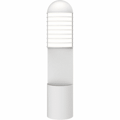 Sonneman 7407.98-WL Lighthouse Modern Textured White Low Voltage LED Exterior Lamp Post Light