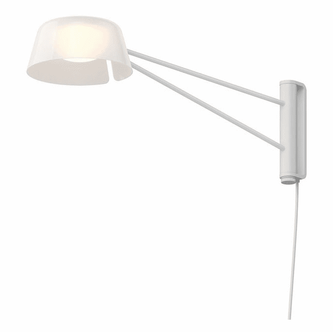 Sonneman 2030.17W Ray Modern Warm Gray LED Wall Swing Arm Lamp
