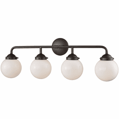 Thomas CN120411 Beckett Modern Oil Rubbed Bronze 4-Light Vanity Lighting Fixture