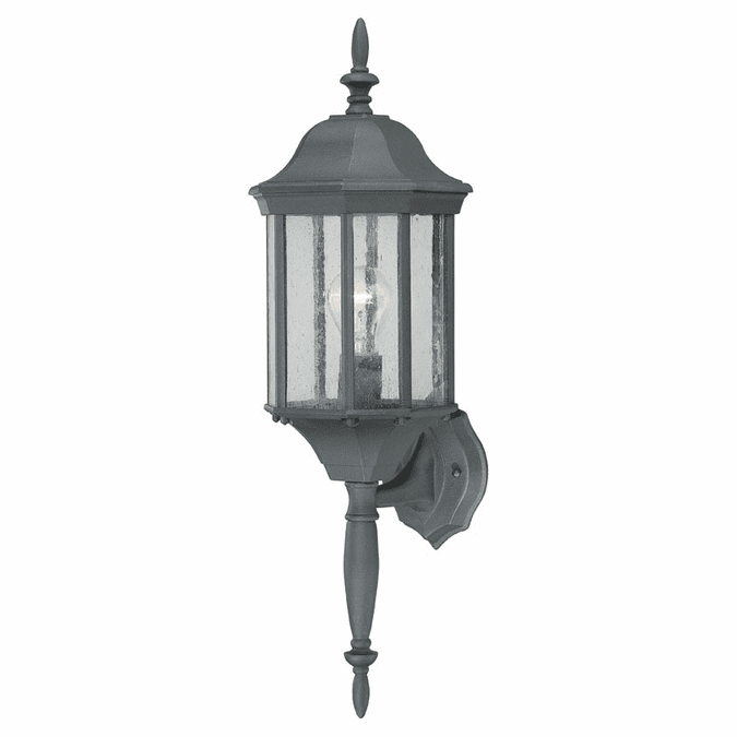 Thomas Lighting SL94517 Hawthorne Traditional Black Finish 26" Tall Outdoor Light Sconce