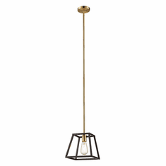 Trans Globe 10461 ROB Adams Modern Rubbed Oil Bronze 9" Mini Pendant Light