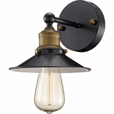 Trans Globe 20511-ROB Griswald Modern Rubbed Oil Bronze Lighting Sconce