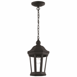 Trans Globe 40405-BK Westfield Black Outdoor 9.5" Pendant Light Fixture