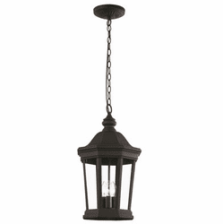 Trans Globe 40406-BK Westfield Black Exterior 12.5" Pendant Lighting Fixture