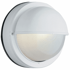Trans Globe 4121 WH Mesa II Contemporary White Outdoor Wall Sconce