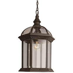 Trans Globe 4183 RT Wentworth Traditional Rust Outdoor Pendant Lighting