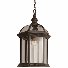 Trans Globe 4183 RT Wentworth Traditional Rust Outdoor Pendant Lighting