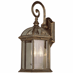 Trans Globe 44181 BC Wentworth Traditional Black Copper Outdoor Lighting Sconce