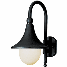Trans Globe 4775 BK Promenade Retro Black Exterior Lighting Sconce
