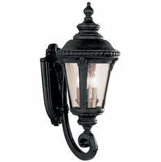 Trans Globe 5041 BK Commons Traditional Black Exterior Wall Lighting