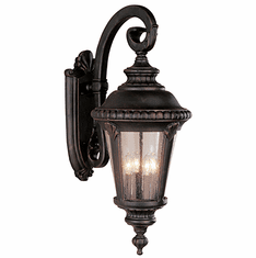 Trans Globe 5045 RT Commons Traditional Rust Exterior Wall Sconce