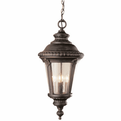 Trans Globe 50491-RT Commons Traditional Black Exterior Drop Lighting Fixture