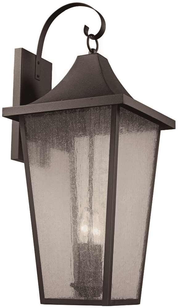 Trans Globe 50932 BK Rasmussen Black 11" Outdoor Wall Sconce Lighting ...