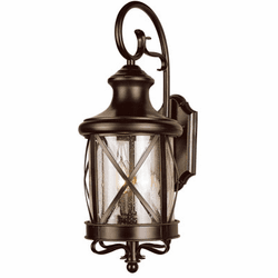 Trans Globe 5120-ROB Chandler Traditional Rubbed Oil Bronze Outdoor 7.5" Sconce Lighting