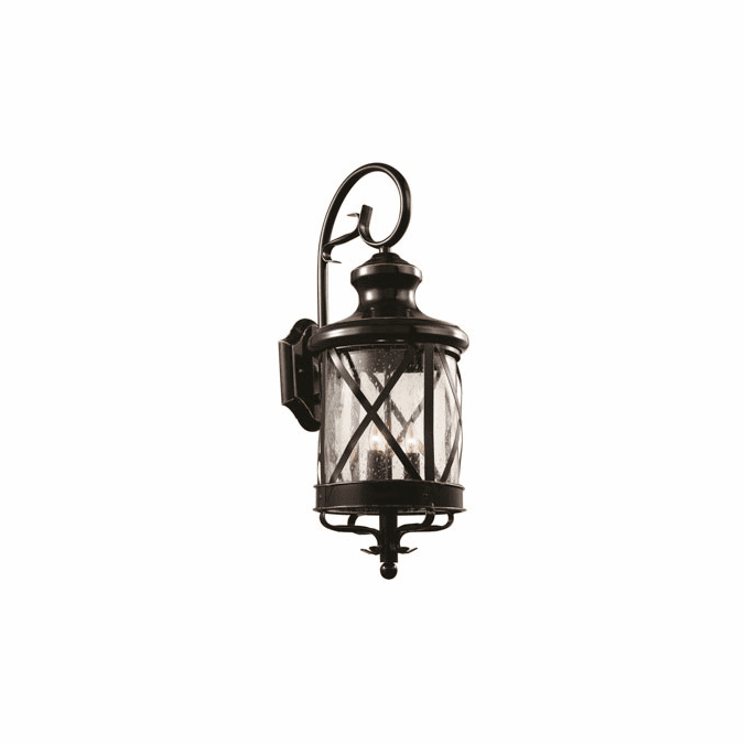 Trans Globe 5122-ROB Chandler Modern Rubbed Oil Bronze Outdoor 10.75" Lighting Sconce