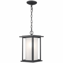 Trans Globe 51404 BK Contemporary Black Outdoor Pendant Light