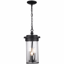 Trans Globe 51414 BK Black Outdoor Hanging Pendant Light