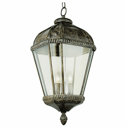 Trans Globe 5155 BRT Covington Burnished Rust Exterior Hanging Lamp