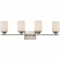 Trans Globe 70524 BN Mod Pod Contemporary Brushed Nickel 4-Light Vanity Light