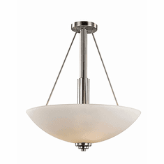 Trans Globe 70528-1 BN Mod Pod Modern Brushed Nickel Pendant Lighting