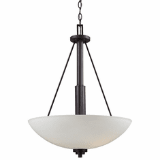 Trans Globe 70528-1 ROB Mod Pod Modern Rubbed Oil Bronze Lighting Pendant