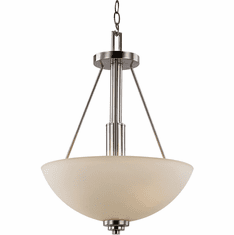 Trans Globe 70528 BN Mod Pod Modern Brushed Nickel Pendant Hanging Light