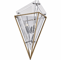 Troy B7141 Epic Modern Gold Leaf Wall Sconce Lighting