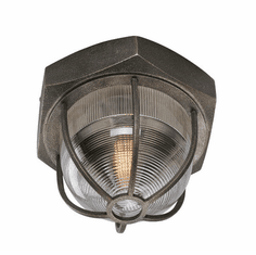 Troy C3891-APW Acme Vintage Aged Silver Finish 10.75" Tall Ceiling Light Fixture