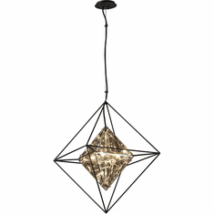 Troy F5325-TRN Epic Contemporary Forged Iron Halogen Small Entryway Light Fixture
