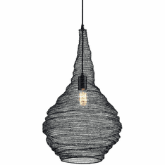 Troy F6771-SBK Wabi Sabi Modern Black Drop Lighting