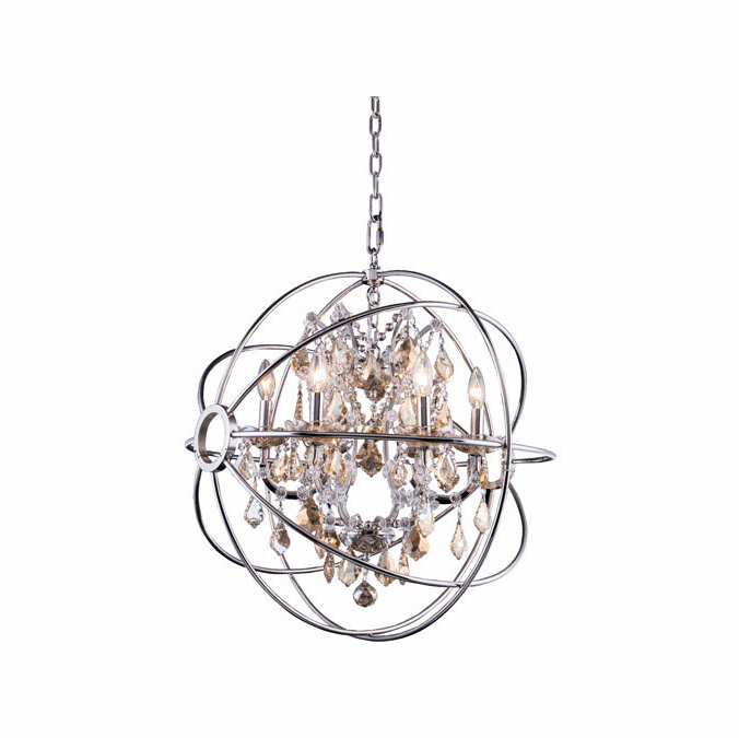 Urban Classic 1130D25PN-GT-RC Geneva Polished Nickel 25" Pendant Lamp