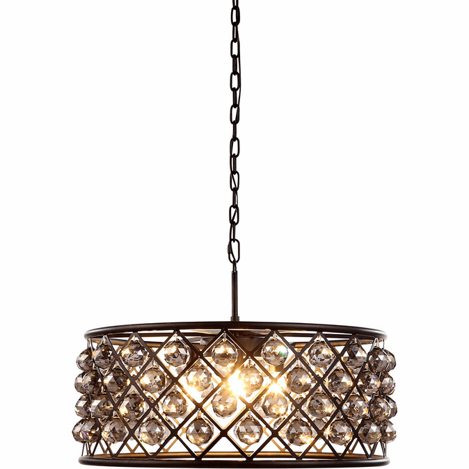 Urban Classic 1214D25MB-SS-RC Madison Mocha Brown Hanging Light