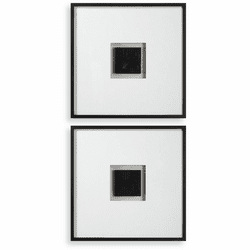 Uttermost 04393 Origins Shadow Modern Dark Bronze / Satin Black Shadow Boxes Wall Art