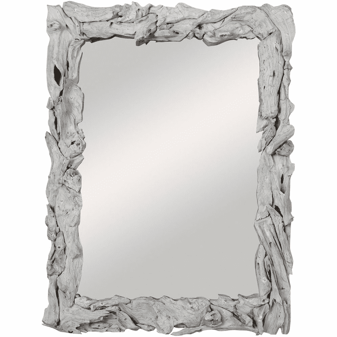 Uttermost 08172 Rio Rustic Whitewash Wall Mirror UTT08172