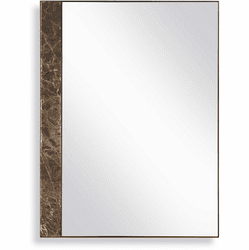 Uttermost 08245 Hanover Contemporary Golden Bronze Wall Mirror