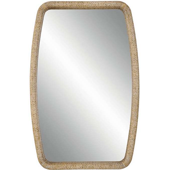 Uttermost 09831 Tiki Rattan Wall Mirror
